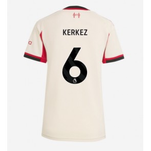 Liverpool Milos Kerkez #6 Bortatröja Kvinnor 2025-26 Kortärmad
